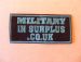 Military In Surplus Patch
